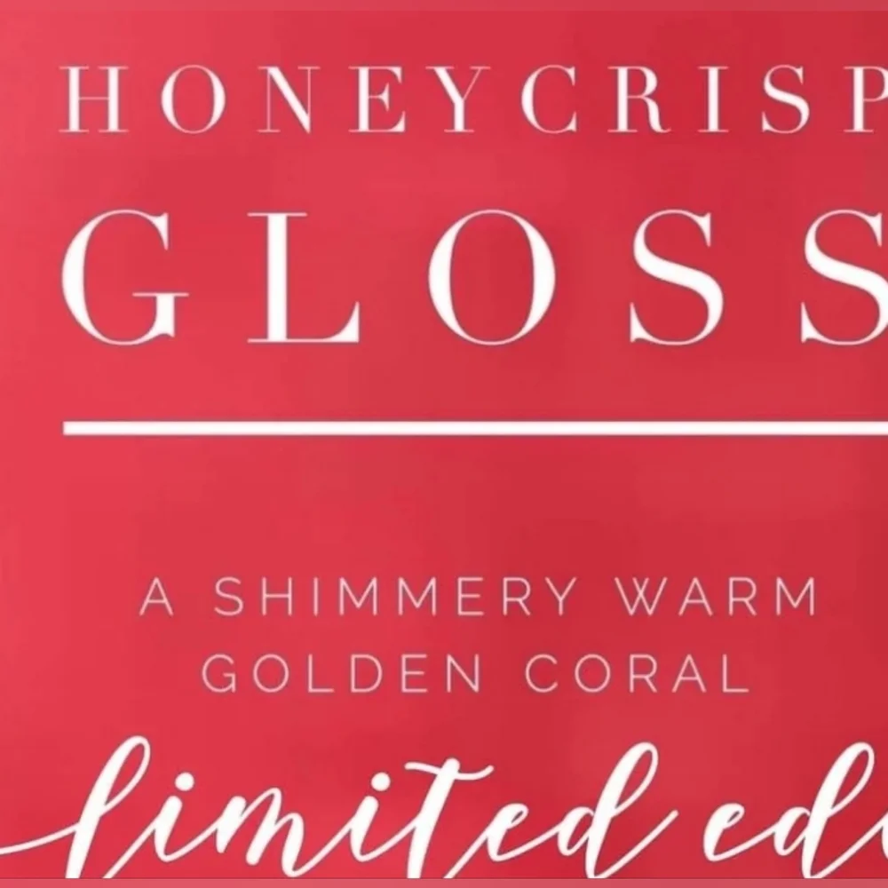 Lipsense Honeycrisp Lip Gloss Limited Edition rare restock